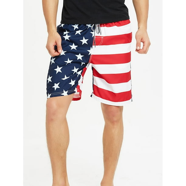 Suns Out Guns Out Muscle Mens Classic Summer Shorts Casual Swim Shorts with Pockets 